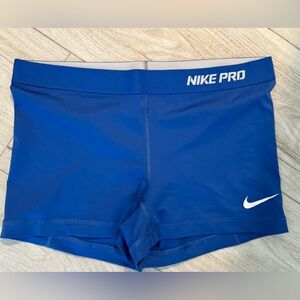 Nike Pro Royal Blue Shorts